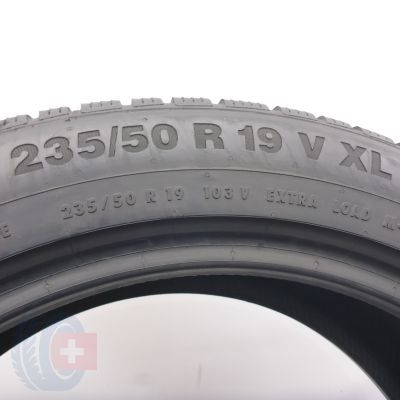 3. 235 50 19 1x CONTINENTAL 235/50 R19 103V XL WinterContact TS850P Winterreifen 2020 7mm