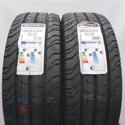 225 65 16C 2x CONTINENTAL 225/65 R16C 112/110R ContiVanContact 200 Sommerreifen 2022 VOLL 225 65 16C 2x CONTINENTAL 225/65 R16C 112/110R ContiVanContact 200 Sommerreifen 2022 VOLL
