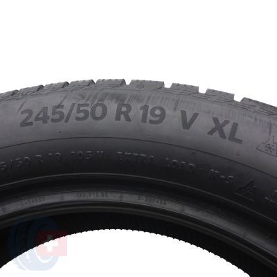 7. 245 50 19 2x CONTINENTAL 245/50 R19 105V XL WinterContact TS860S SSR BMW Winterreifen 2020 7,5-8,2mm