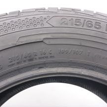 4. 215 65 16C 1x CONTINENTAL 215/65 R16C 109/107T ContiVanContact 100 Sommerreifen  2022 8mm 