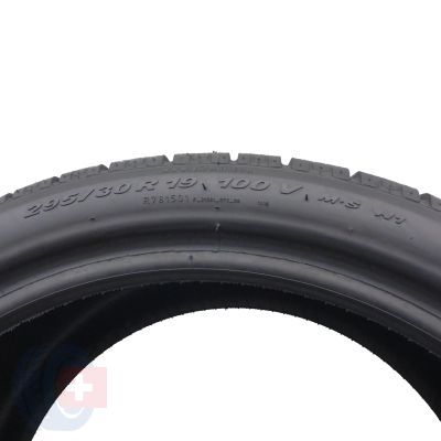 5. 295 30 19 2x PIRELLI 295/30 R19 100V Sottozero W240 Serie II N1 Winterreifen 6-6,7mm 2017