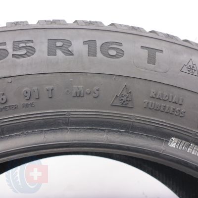 2. 205 55 16 2x CONTINENTAL 205/55 R16 91T WinterContact TS860 Winterreifen 2019 7,2-7,8mm