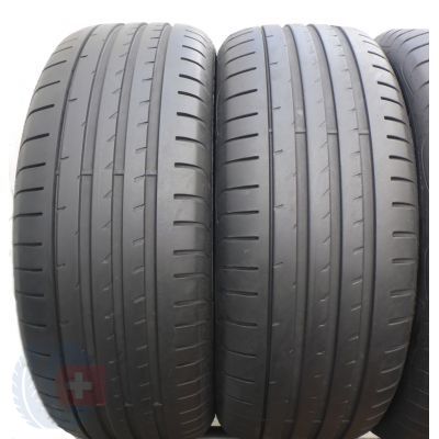 4. 4 x GOODYEAR 255/55 R19 107W Eagle F1 SUV Sommerreifen DOT21/20 6.5-7.2mm