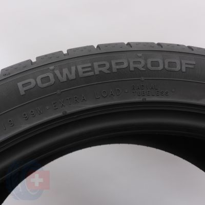 6. 235 45 19 2x NOKIAN 235/45 R19 99W XL Powerproof Sommerreifen 2019/21 VOLL WIE NEU 