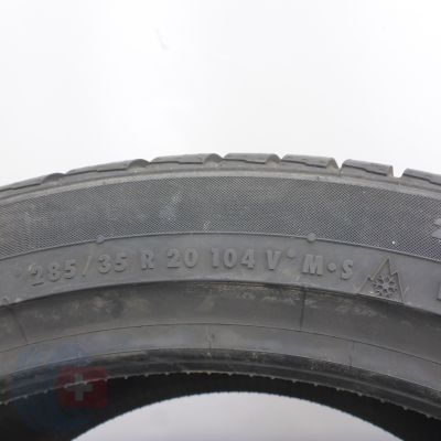 6. 285 35 20 2x CONTINENTAL 285/35 R20 104V XL NO ContiWinterContact Ts830P Winterreifen 2018 VOLL