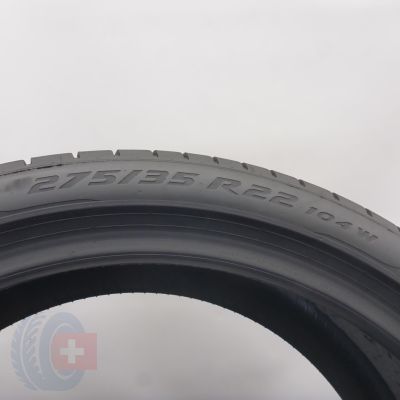 7. 275 35 22 1x PIRELLI 275/35 R22  104W XL P Zero Vol PNCS Sommerreifen 2025 6,8mm