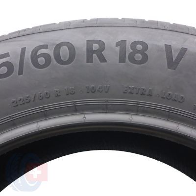 5. 4 x CONTINENTAL 225/60 R18 104V XL EcoContact 6 Sommerreifen 2022 WIE NEU VOLL