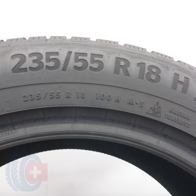 4. 235 55 18 1x CONTINENTAL 235/55 R18 100H WinterContact TS 870 P SEAL Winterreifen 2024 6,8mm