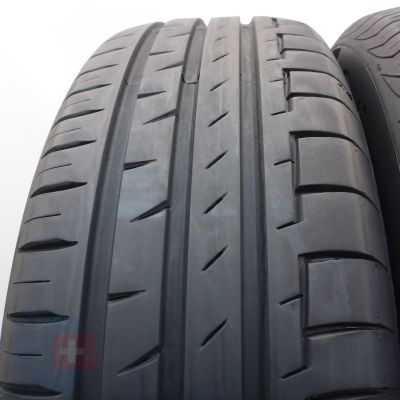 2. 195 65 15 4x CONTINENTAL 195/65 R15 91H PremiumContact 6 Sommerreifen 2022 6,2-7,2mm