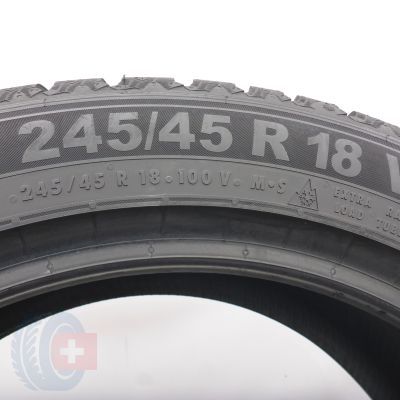 7. 245 45 18 4x SEMPERIT 245/45 R18 100V XL Speed-Grip 5 Winterreifen 2025 8mm WIE NEU 