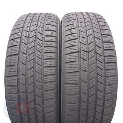 235 55 19 2x CONTINENTAL 235/55 R19 101H CrossContact Winter Winterreifen 7-7,5mm 2022