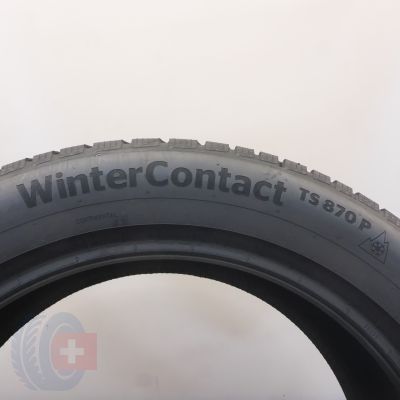 6. 255 50 20 2x CONTINENTAL 255/50 R20 109V WinterContact TS 870 P Winterreifen 2025 8-7,8mm