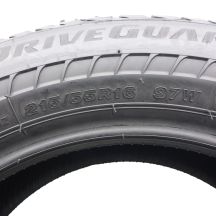 8. 215 55 16 4x BRIDGESTONE 215/55 R16 97W XL Driveguard RFT Sommerreifen 2017 VOLL WIE NEU 