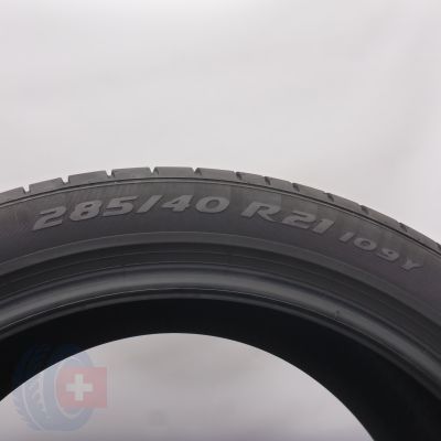 4. 285 40 21 2x PIRELLI 285/40 R21 109Y XL PZero A01 Sommerreifen 2024, 2025 6mm