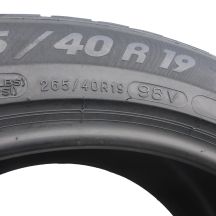 3. 2 x MICHELIN 265/40 R19 98V Pilot Alpin PA4 NO Winterreifen 2017 VOLL Wie Neu