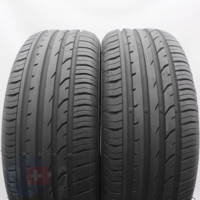235 55 17 2x CONTINENTAL 235/55 R17 99W ContiPremiumContact 2 Sommerreifen 2022 WIE NEU 8,5mm