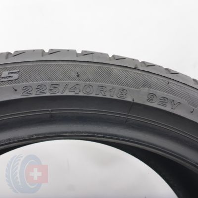 5. 225 40 18 2x BRIDGESTONE 225/40 R18 92Y XL Turanza T005 Sommerreifen 2023 6,5mm
