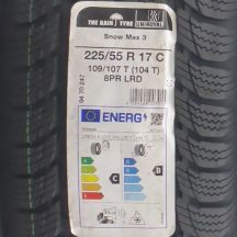 2. 225 55 17C 4x UNIROYAL 225/55 R17C 109/107T SnowMax 3 Winterreifen 2022 VOLL