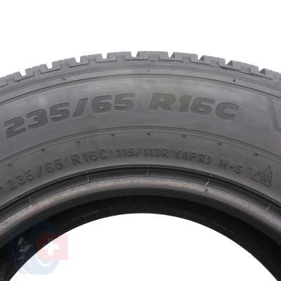 9. 235 65 16C 2x PIRELLI 235/65 R16C 116/113R Carrier Winter 2015 Winterreifen 6,2-6,8mm