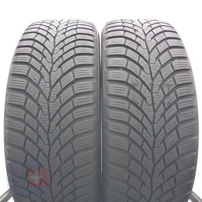 205 55 16 2x CONTINENTAL 205/55 R16 91H WinterContact TS870 Winterreifen 2021 6,5-6,8mm