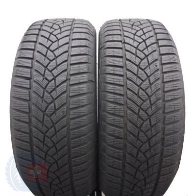 2 x GOODYEAR 225/55 R17 97H UltraGrip Performance + Winterreifen 2022 7,5-7,8mm