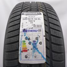 245 50 18 1x CONTINENTAL 245/50 R18 104V XL WinterContact TS 870 P Winterreifen 2023 VOLL WIE NEU 