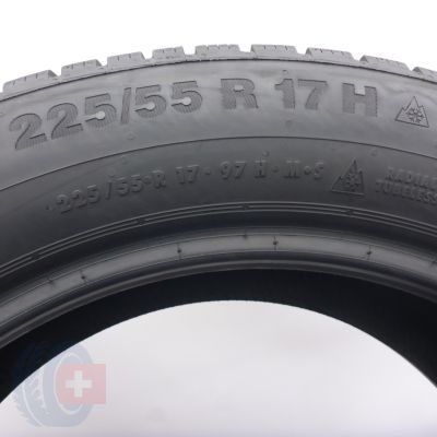 5. 225 55 17 2x CONTINENTAL 225/55 R17 97H WinterContact TS850P BMW MO Winterreifen 2021 7,2-7,4mm