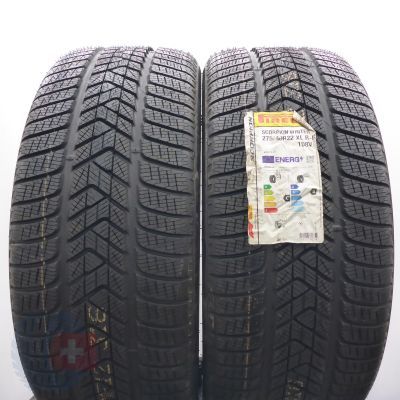 4. 275 40 22 4x PIRELLI  275/40 R22108V Scorpion Winter RFT Winterreifen 2021 Ungebraucht   
