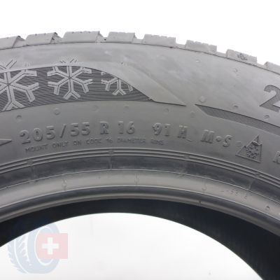 5. 205 55 16 1x Esa Tecar 205/55 R16 91H SuperGrip PRO Winterreifen  2022 7,2mm