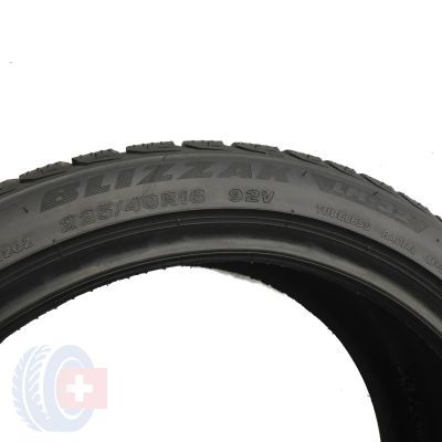 5. 2 x BRIDGESTONE 225/40 R18 92V XL Blizzak Lm-32 Winterreifen 2013 6,2mm