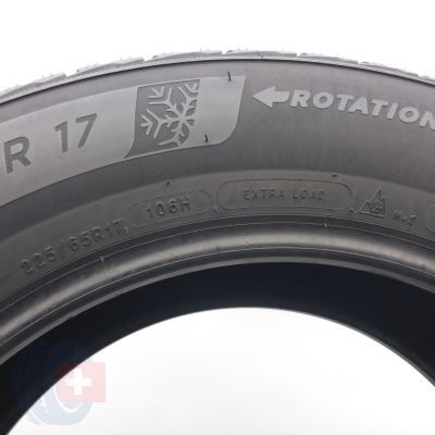7. 225 65 17 4x MICHELIN 225/65 R17 106H XL Pilot Alpin 5 SUV Winterreifen 2022 6,5-7mm