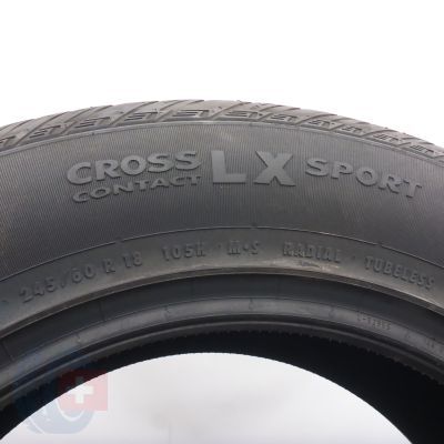5.  245 60 18 2x CONTINENTAL  245/60 R18 105H CrossContact LX Sport M+S Sommerreifen 2019 Ungebraucht   