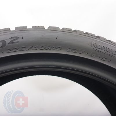 6. 225 40 19 2x HANKOOK 225/40 R19 93V XL Winter ICept evo2 W320 Winterreifen 2018 6,5mm