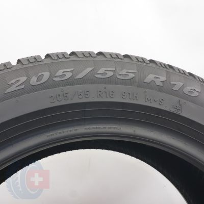 4. 205 55 16 2x PIRELLI 205/55 R16 91H Winter 2 Cinturato Winterreifen 2021 7,8-8mm
