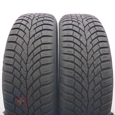195 65 15 2x CONTINENTAL 195/65 R15 91T Winter Contact TS 870 Winterreifen 2021 8mm 