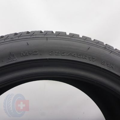 5.  225 45 17 2x SAVA 225/45 R17 91H Eskimo hp 2 Winterreifen 2019 8,8mm