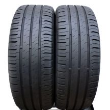 3. 4 x CONTINENTAL 185/55 R15 82H ContiEcoContact 5 Sommerreifen DOT16 6-6,8mm