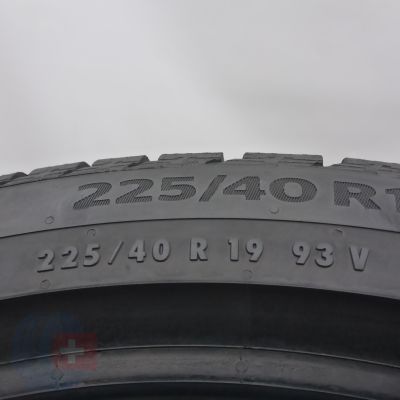 8. 225 40 19 4x CONTINENTAL 225/40 R19 93V XL WinterContact TS 860 S Winterreifen 2018 7-7,5mm