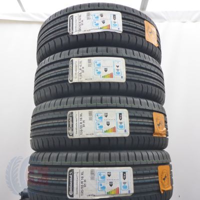 195 55 16 4x CONTINENTAL195/55 R16 91H XL ContiEcoContact 5 Sommerreifen 2020 