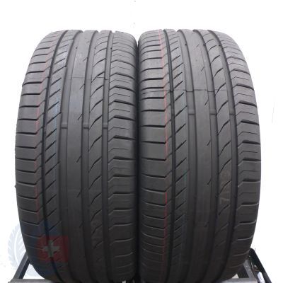 4. 4 x CONTINENTAL 255/55 R18 105W MO ContiSportContact 5 SUV Sommerreifen 2019 WIE NEU VOLL