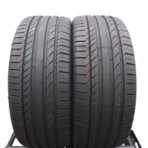 4. 4 x CONTINENTAL 255/55 R18 105W MO ContiSportContact 5 SUV Sommerreifen 2019 WIE NEU VOLL