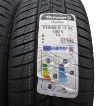 3. 215 60 17 2x BARUM 215/60R17 100V XL Polaris 5 Winterreifen 2022 VOLL WIE NEU 