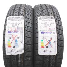 3. 175 65 14C 4x CONTINENTAL 175/65 R14C 90/88T VanContact Winter Winterreifen 2022 VOLL WIE NEU 