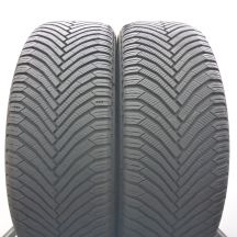 4. 215 55 18 4x MICHELIN 215/55 R18 99V XL Alpin 7 Winterreifen 2024 7,5 i 7mm  WIE NEU 