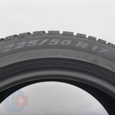 5. 225 50 17 2x PIRELLI 225/50 R17 98V XL Winter 2 Cinturato Winterreifen 2023 7,2-8mm