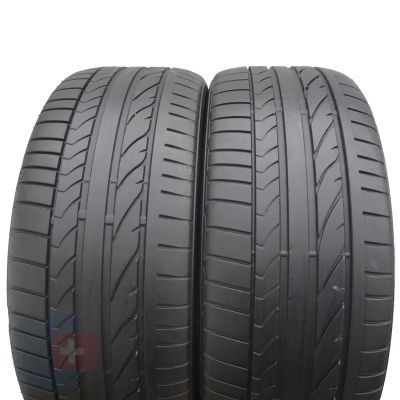 2 x BRIDGESTONE 245/40 R20 95Y Potenza RE 050A Sommerreifen 2008/09 5,6-6mm