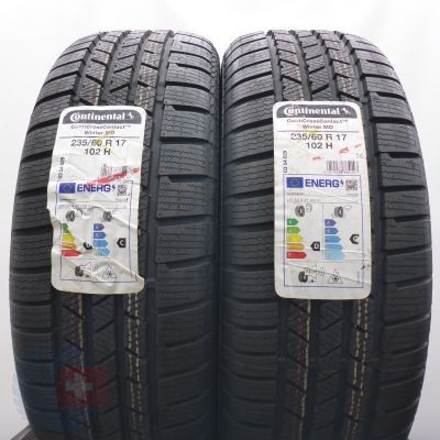 5. 235 60 17 4x CONTINENTAL 235/60 R17 102H ContiCrossContact Winter M0 Winterreifen 2023 Ungebraucht  
