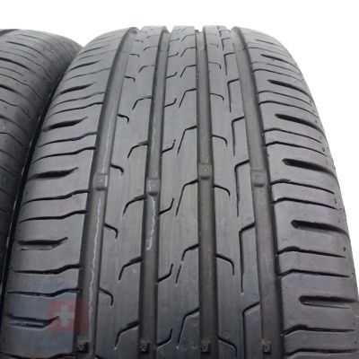 2. 205 60 16 4x CONTINENTAL 205/60 R16 92H EcoContact 6 Sommerreifen 6,2mm 2023