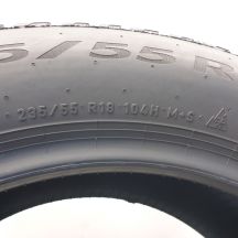 6. 235 55 18 2x PIRELLI 235/55 R18 104H XL Winter Powergy Winterreifen 2024 7,8mm WIE NEU 