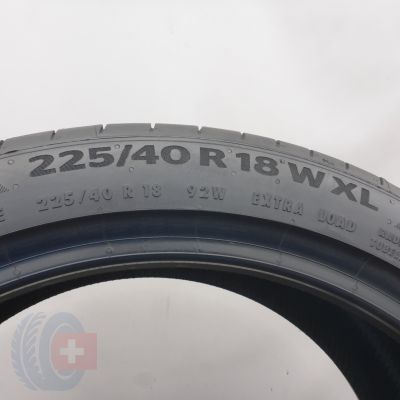 5. 225 40 18 2x CONTINENTAL 225/40 R18 92W XL PremiumContact 6 Sommerreifen 2025 Ungebraucht  